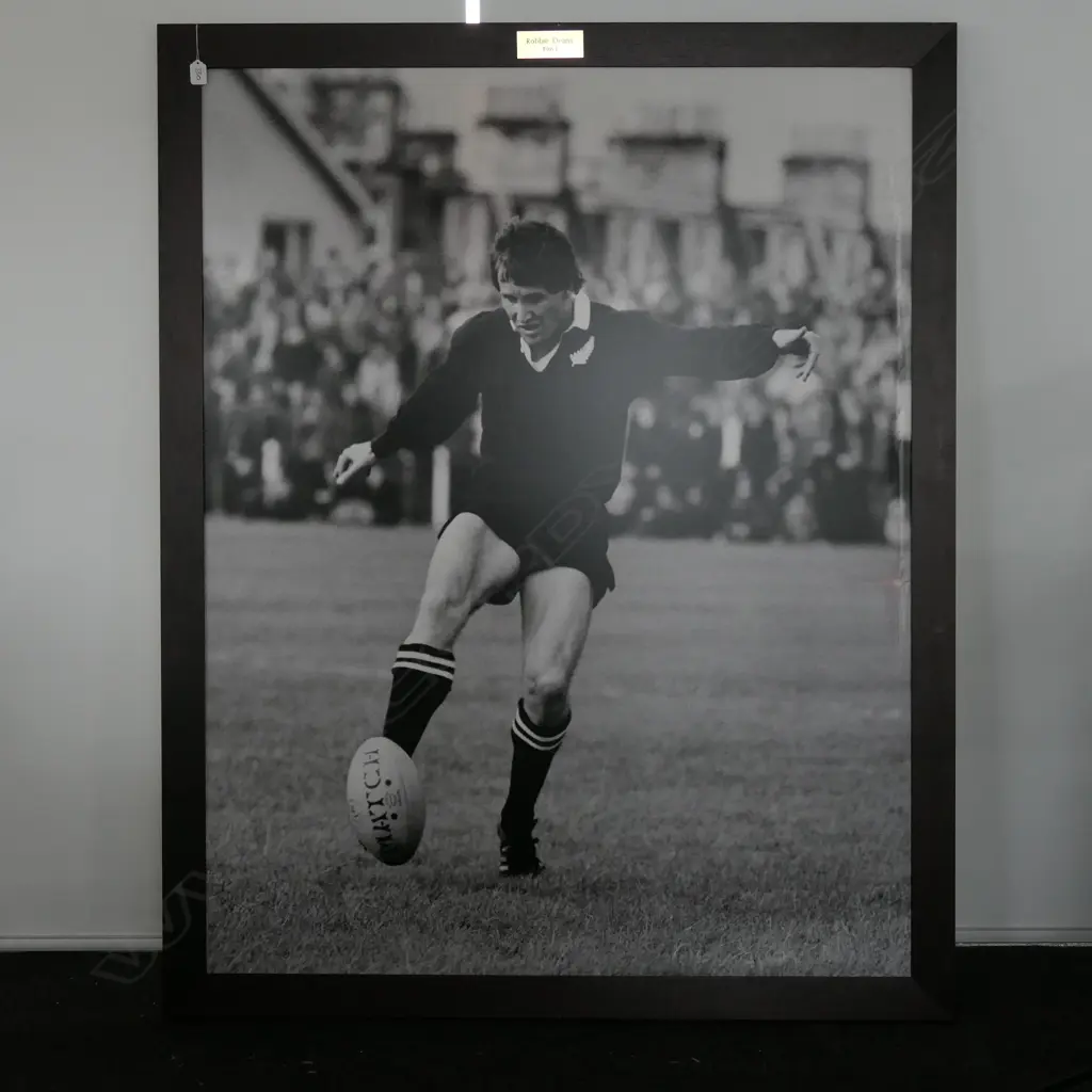 POSTER OF ALL BLACK ROBBIE DEANS 1983 1.5 X 1.2 M Image 1++
