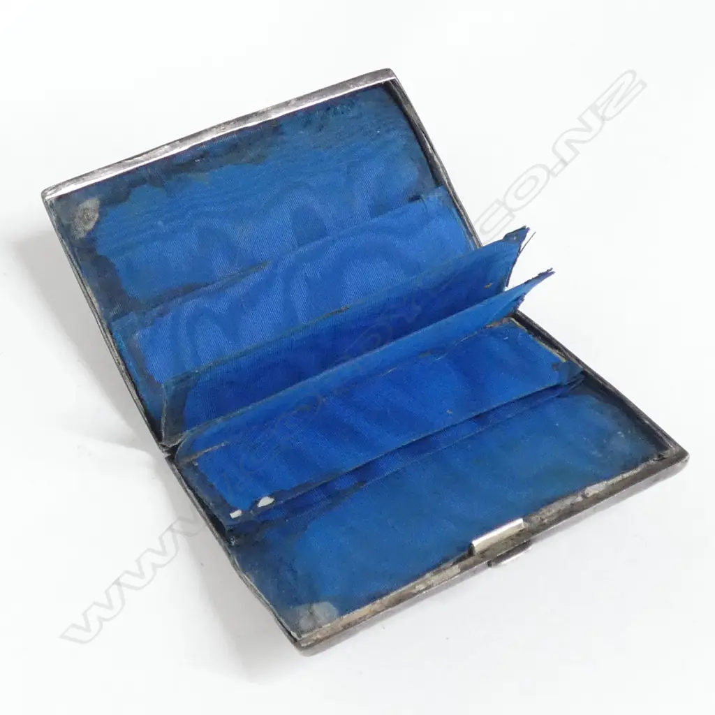 SILVER CARD CASE BIRMINGHAM 1881 (SLIGHTLY BATTERED) Image 1++