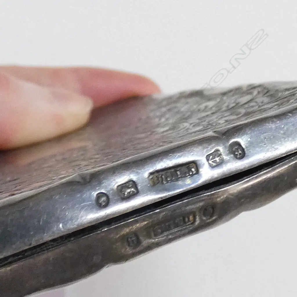 SILVER CARD CASE BIRMINGHAM 1881 (SLIGHTLY BATTERED) Image 1++