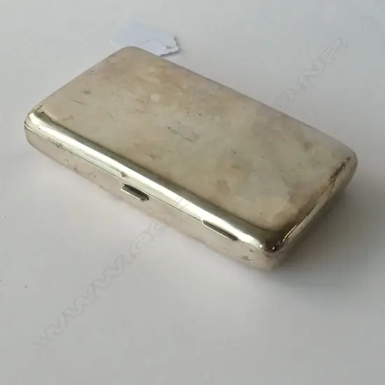 SILVER CIGAR CASE BIRMINGHAM 1905