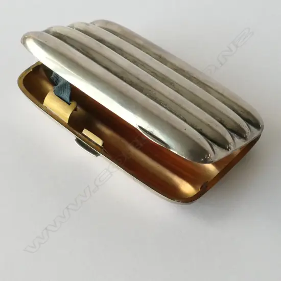SILVER CIGAR CASE BIRMINGHAM 1920