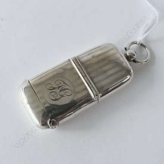 COMBINATION SILVER VESTA & SOVEREIGN CASE BIRMINGHAM 1913