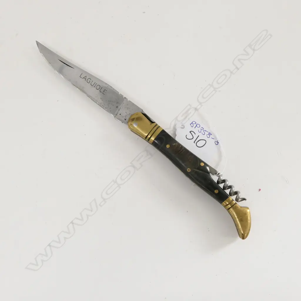 VINTAGE FRENCH LAGUIOLE PEN KNIFE - WITH TRADITIONAL BEE MOTIF Image 1++