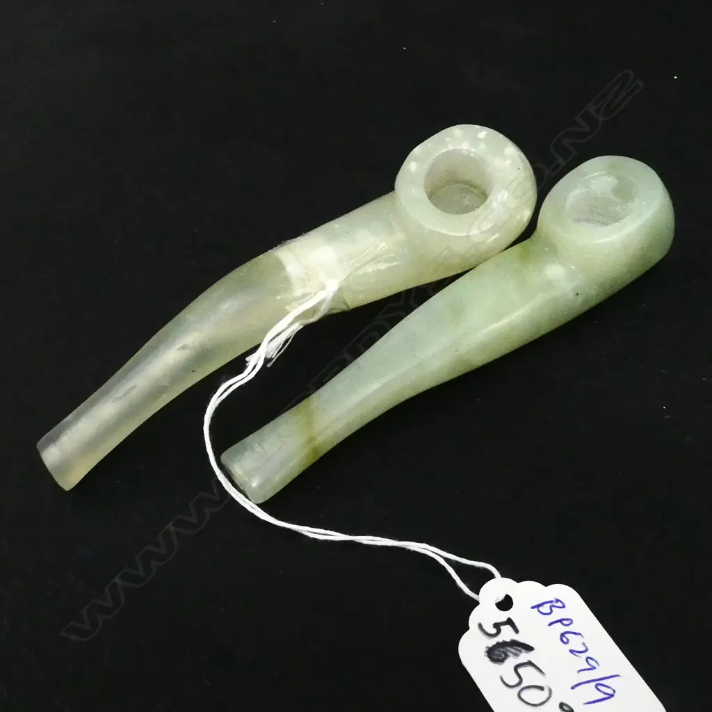 2 JADE PIPES L 110 MM Image 1++