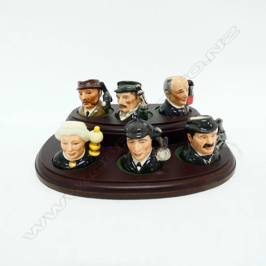 6 LTD ETD R/DOULTON SHERLOCK HOLMES C/JUG TINIES NO 289 Image 1++