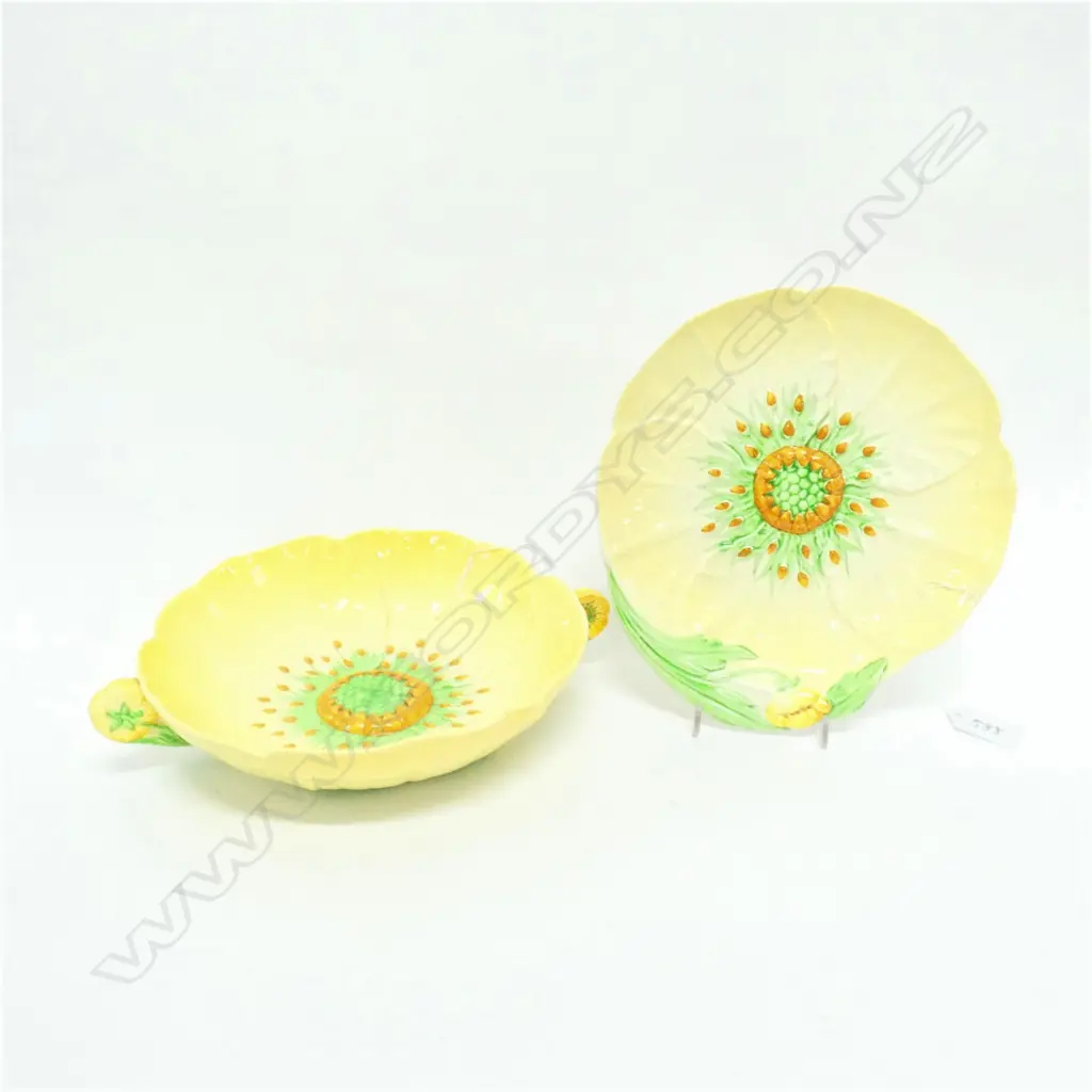 CARLTONWARE PLATE & BOWL  Image 1++