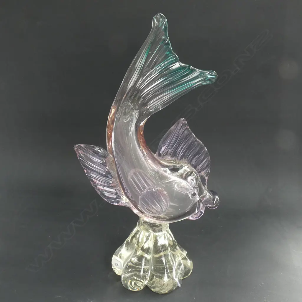 MURANO GLASS FISH, 290MM Image 1++