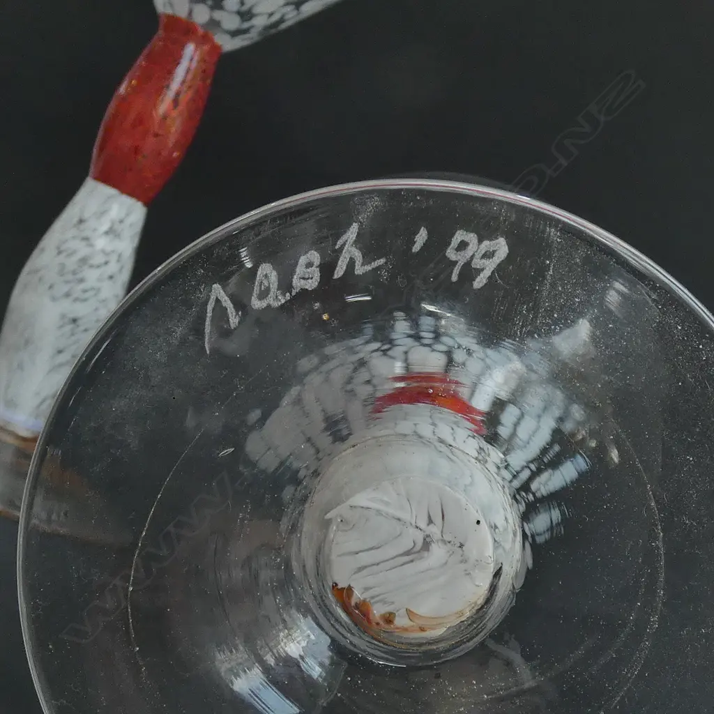 4 GARRY NASH COCKTAIL GLASSES H. 190MM Image 1++