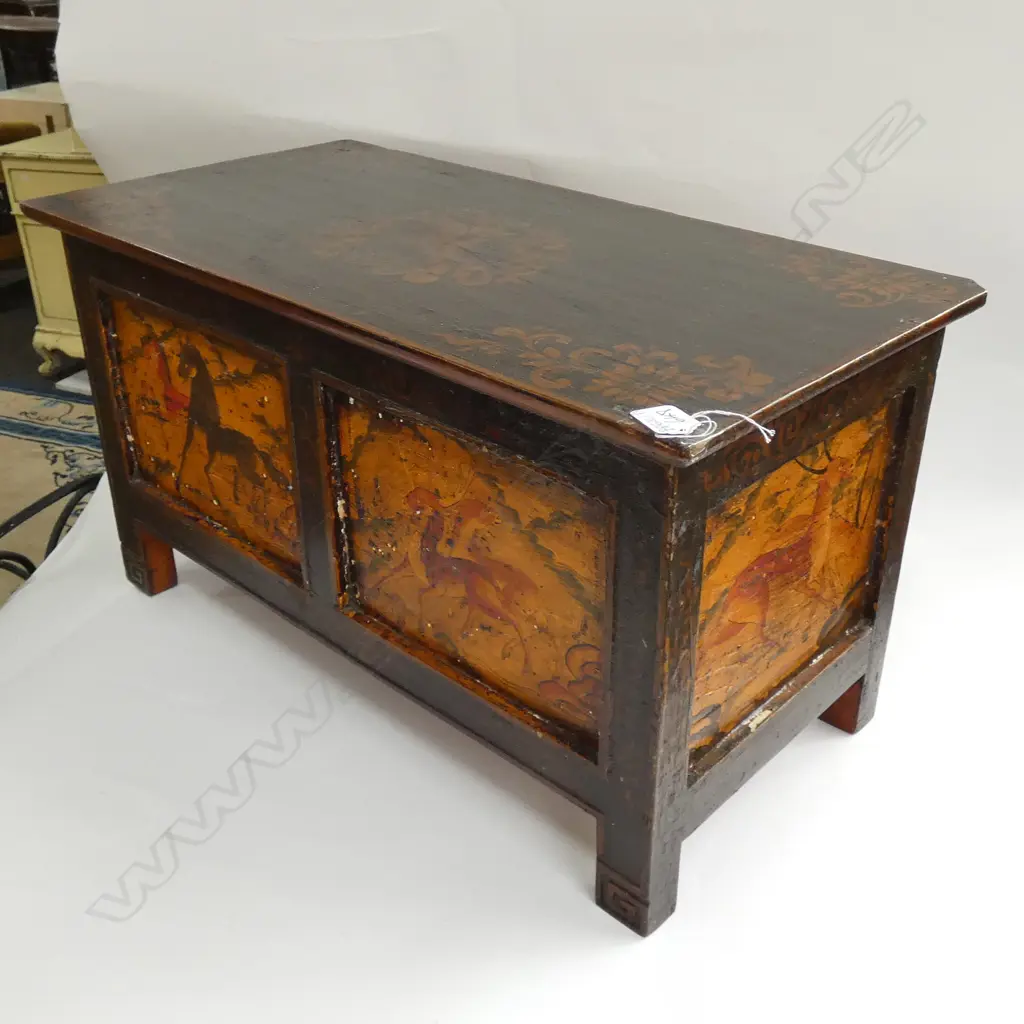 TIBETAN CHEST L. 645MM Image 1++