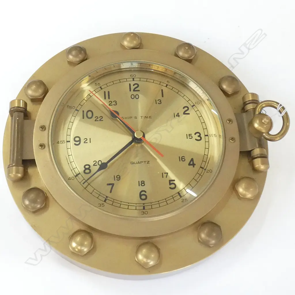 BRASS PORTHOLE CLOSE, DIA. 235MM Image 1++