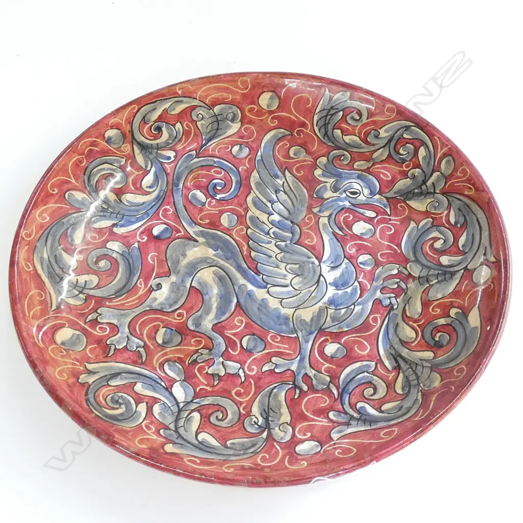 LG ANTIQUE WELSH WALL CHARGER, DIA. 310MM Image 1++