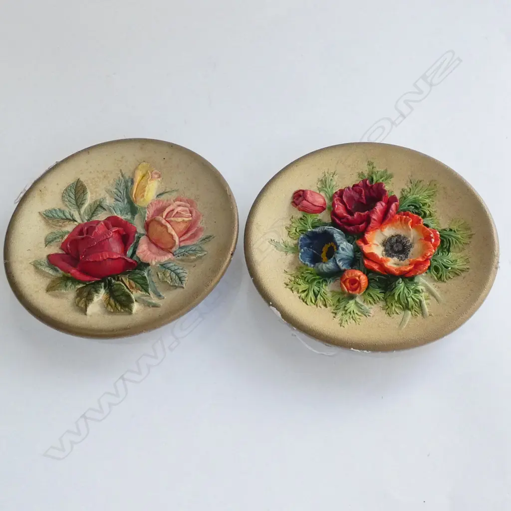 PR FLORAL BOSSONS WALL PLAQUES, 160MM Image 1++