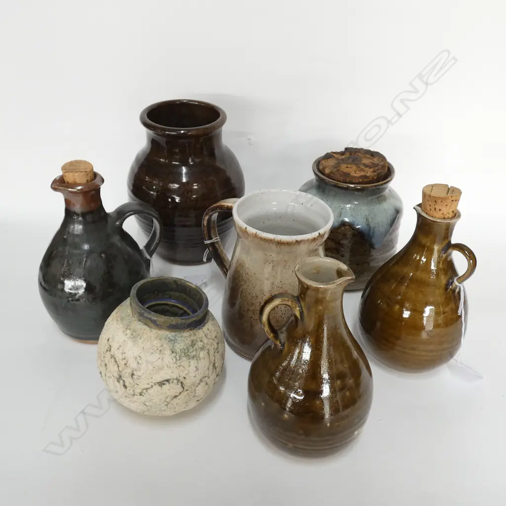 ASSORTED POTTERY JUGS, VASES, ETC Image 1++