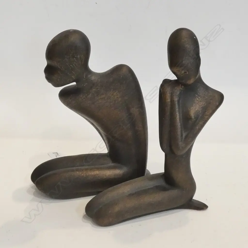 PR OF MODERNIST FIGURES, H. 260MM Image 1++