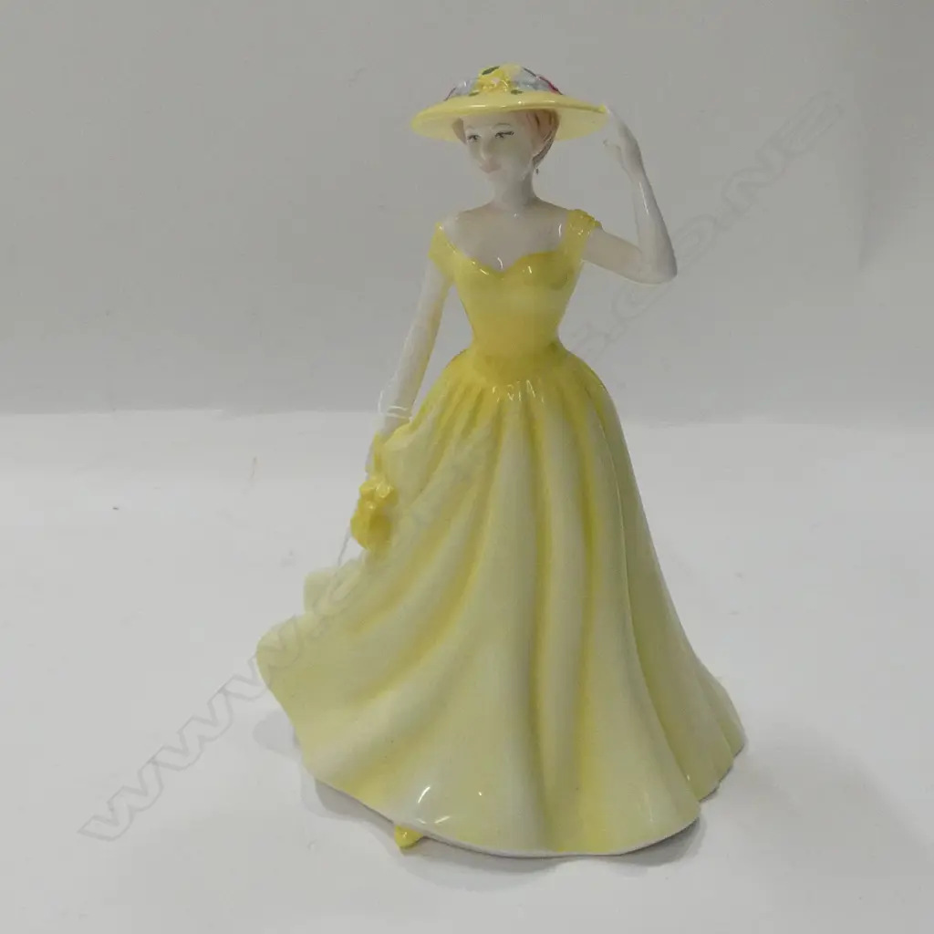 R/DOULTON FIGURINE 'SPRING TIME' WITH BOX Image 1++