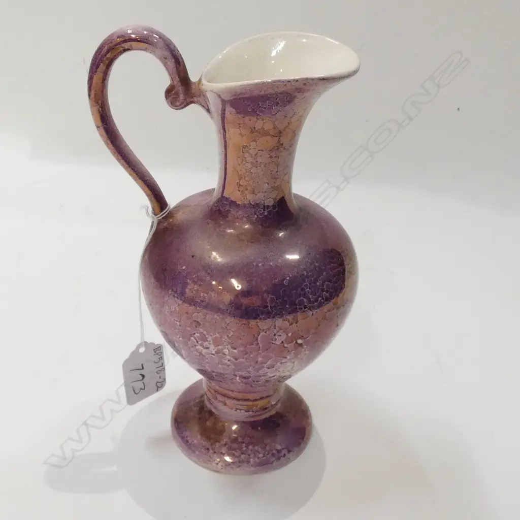 NZ TITIAN POTTERY JUG, #PJ101, 200MM Image 1++