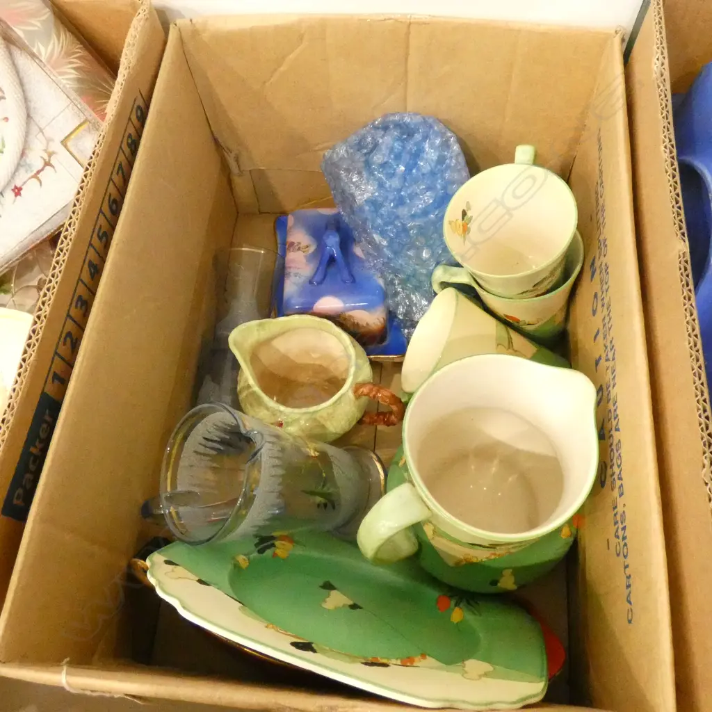 LOT ASST LOSOL WARE/CARLTON/GLASS WARE ETC Image 1++