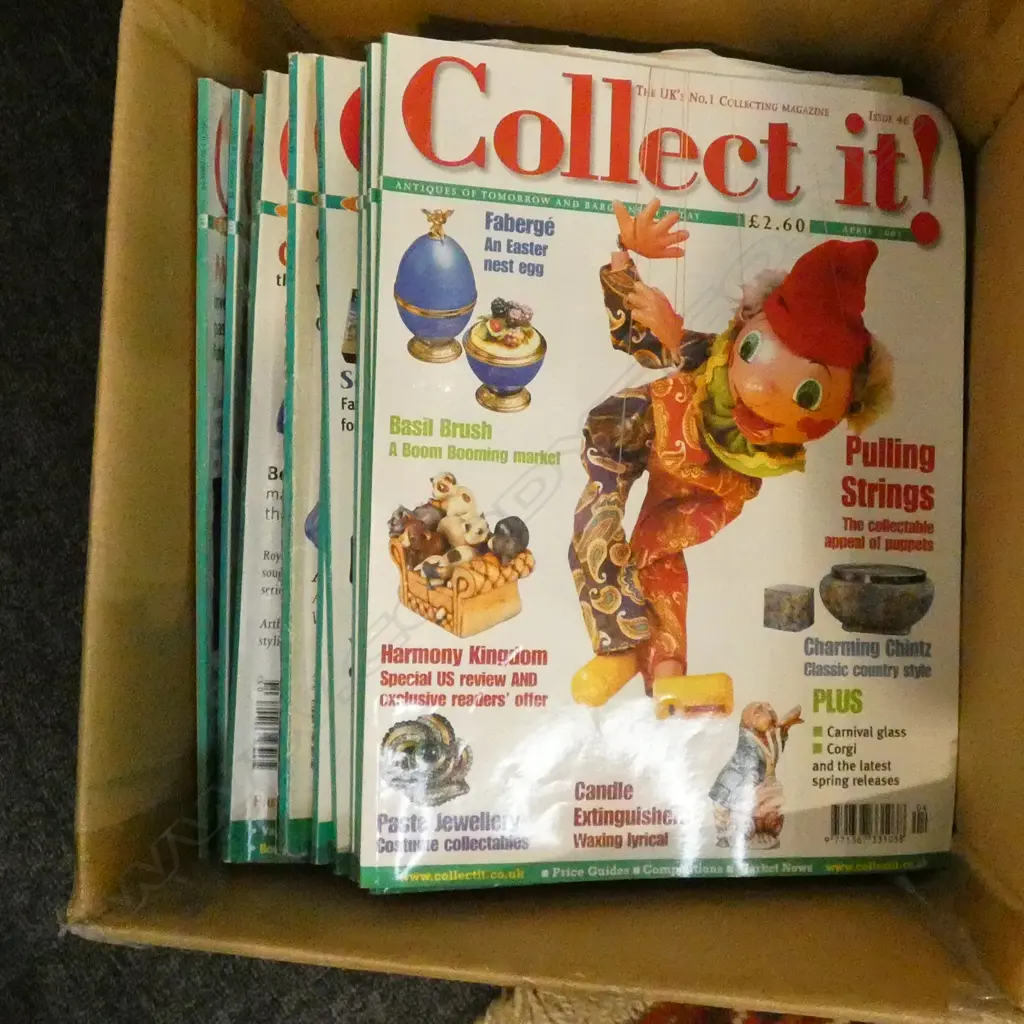 BOX LOT 'COLLECT IT' MAGAZINES Image 1++