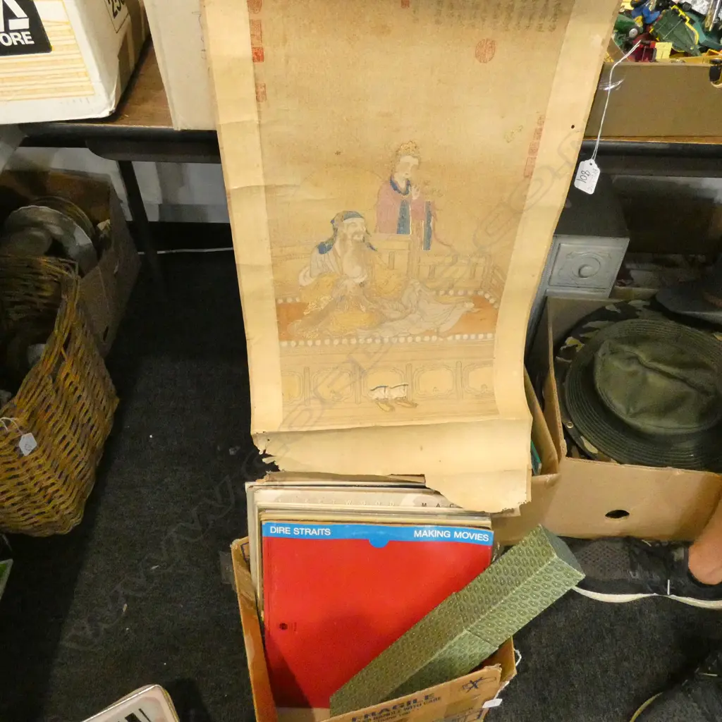 COLLECTION OF RECORDS; DIRE STRAITS, FLEETWOOD ETC Image 1++