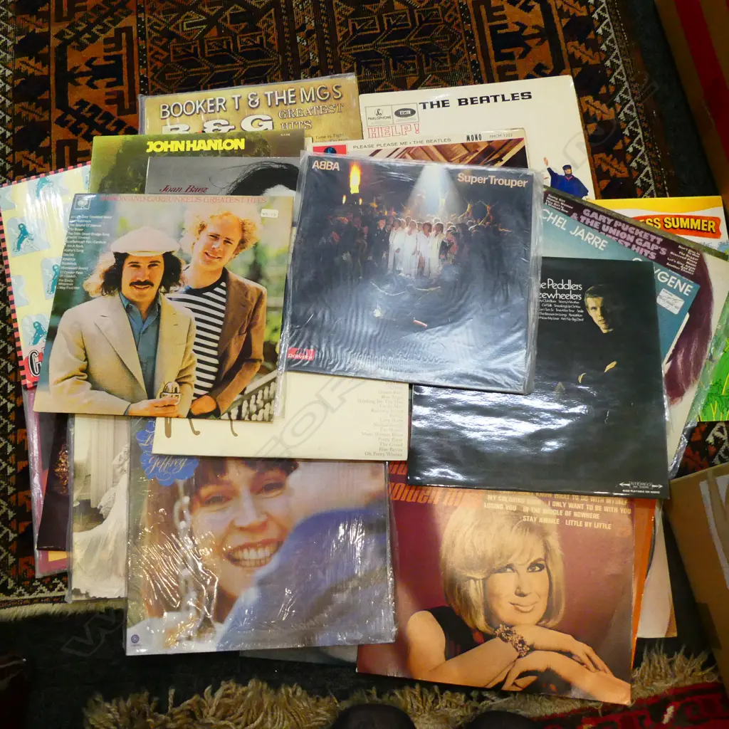 40+ VINTAGE LP RECORDS + 45'S. BEATLES SUZIE QUATRO ETC ETC Image 1++