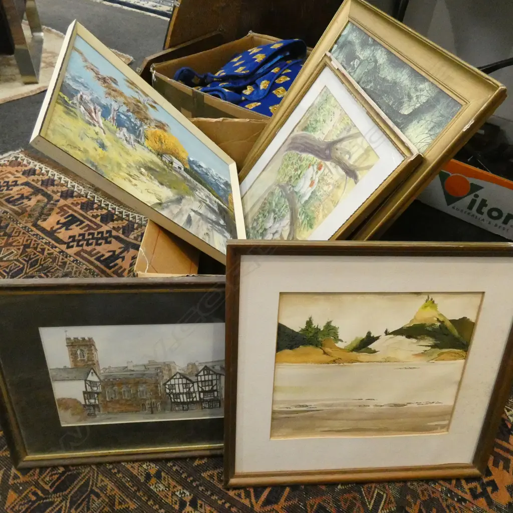 BOX PRINTS & WATERCOLOURS Image 1++