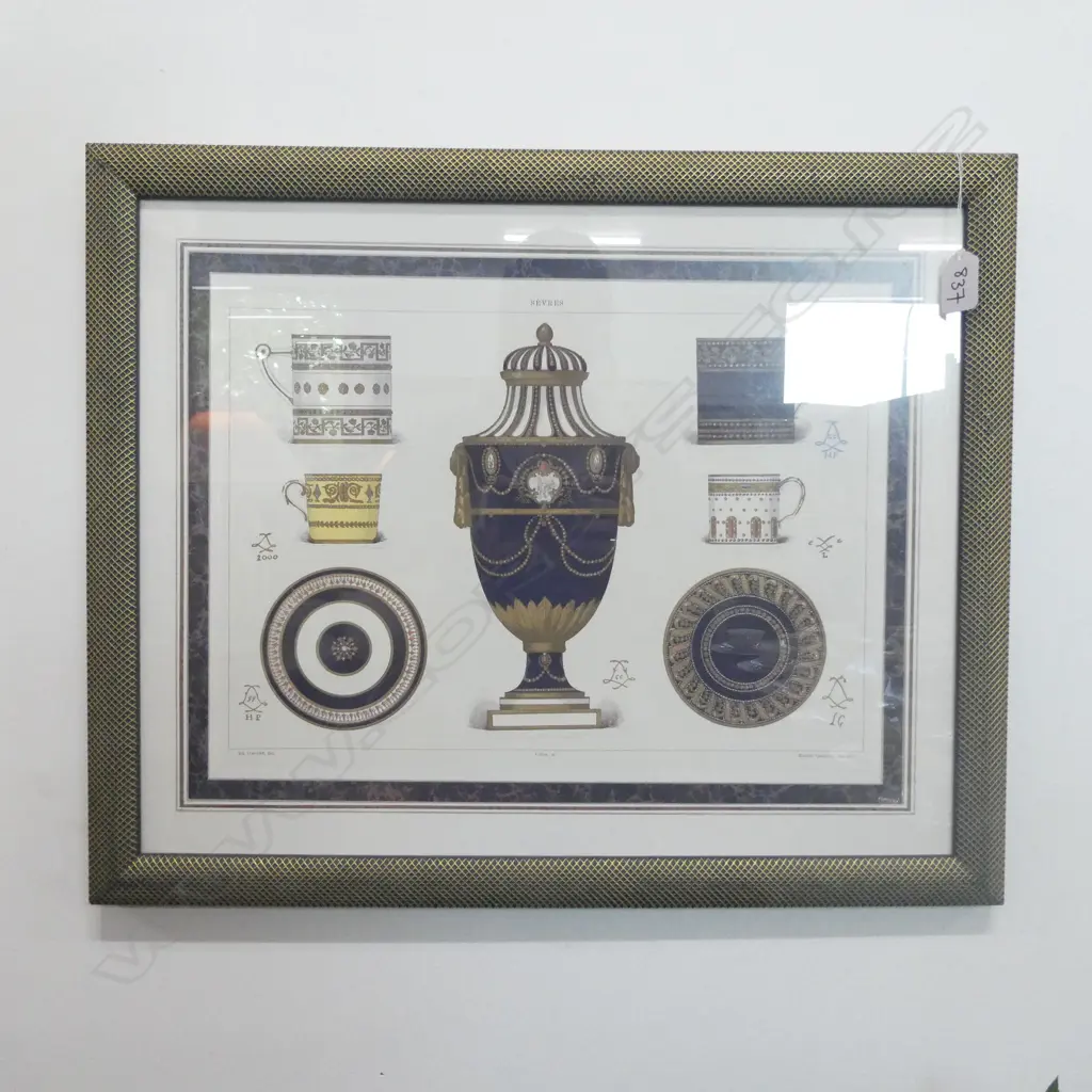 SEVRES CHINA PRINT 550 X 450MM Image 1++