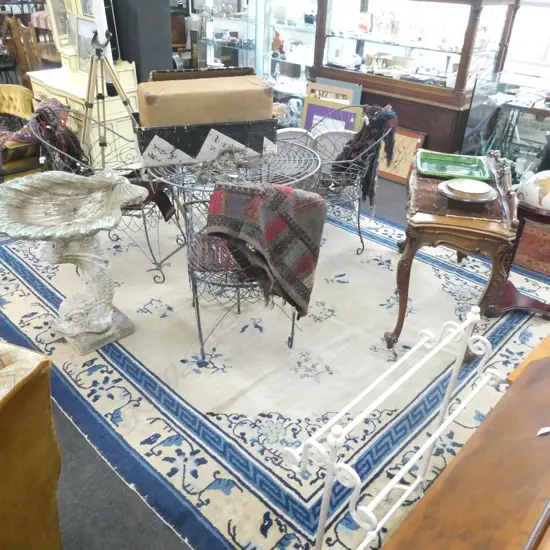 LARGE VINTAGE CHINESE CARPET