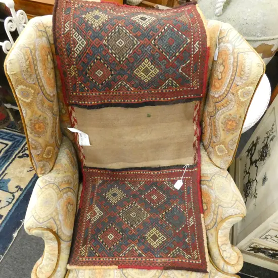 AZERBIJAN SUMAK KELIM KHORJIIN DONKEY BAG