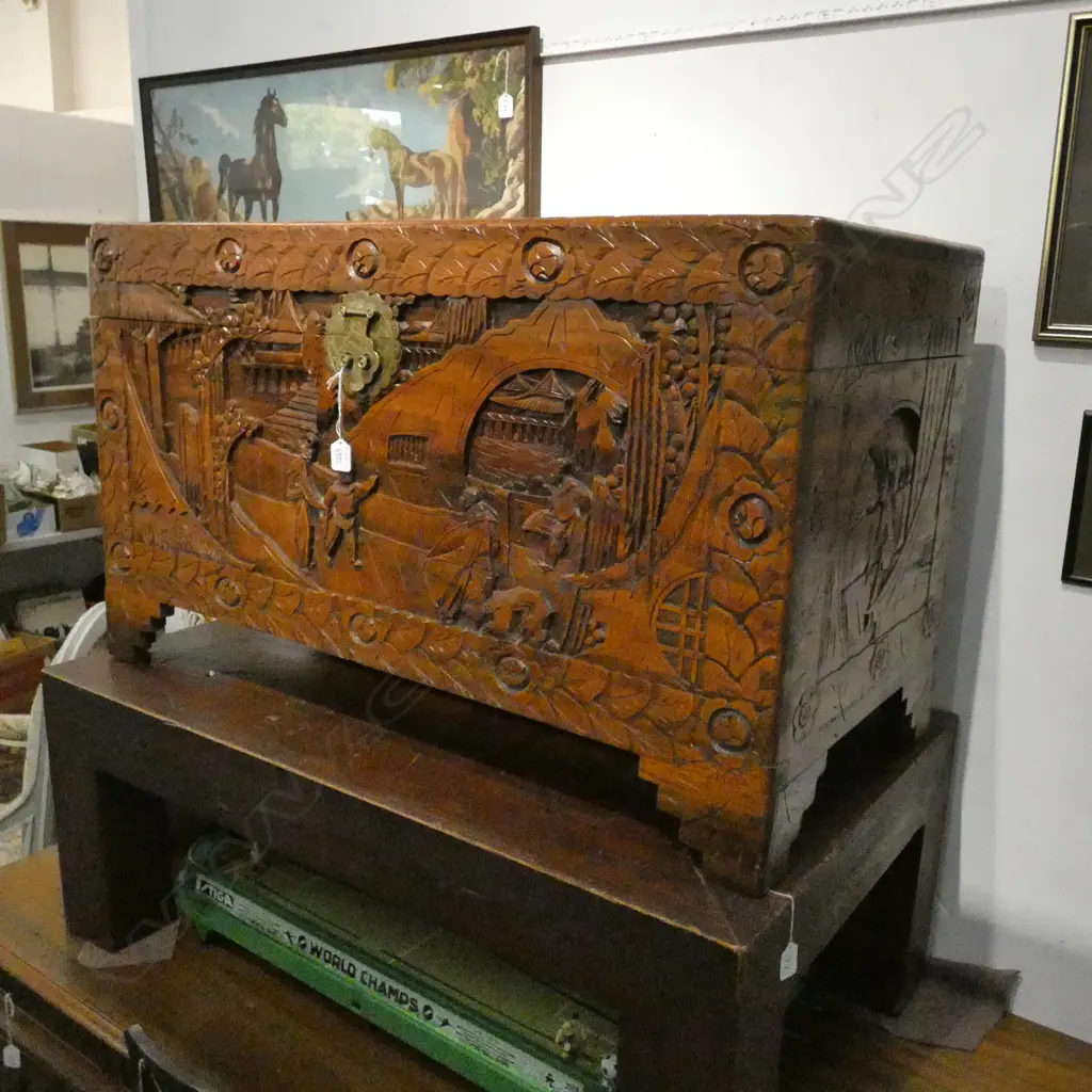CAMPHOR CHEST L. 1040MM Image 1++