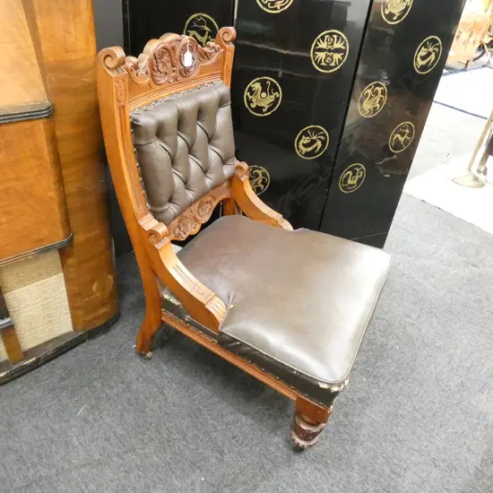 GRANDFATHER CHAIR