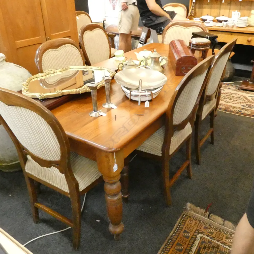 KAURI PLANK TOP DINING TABLE L 1970 MM Image 1++