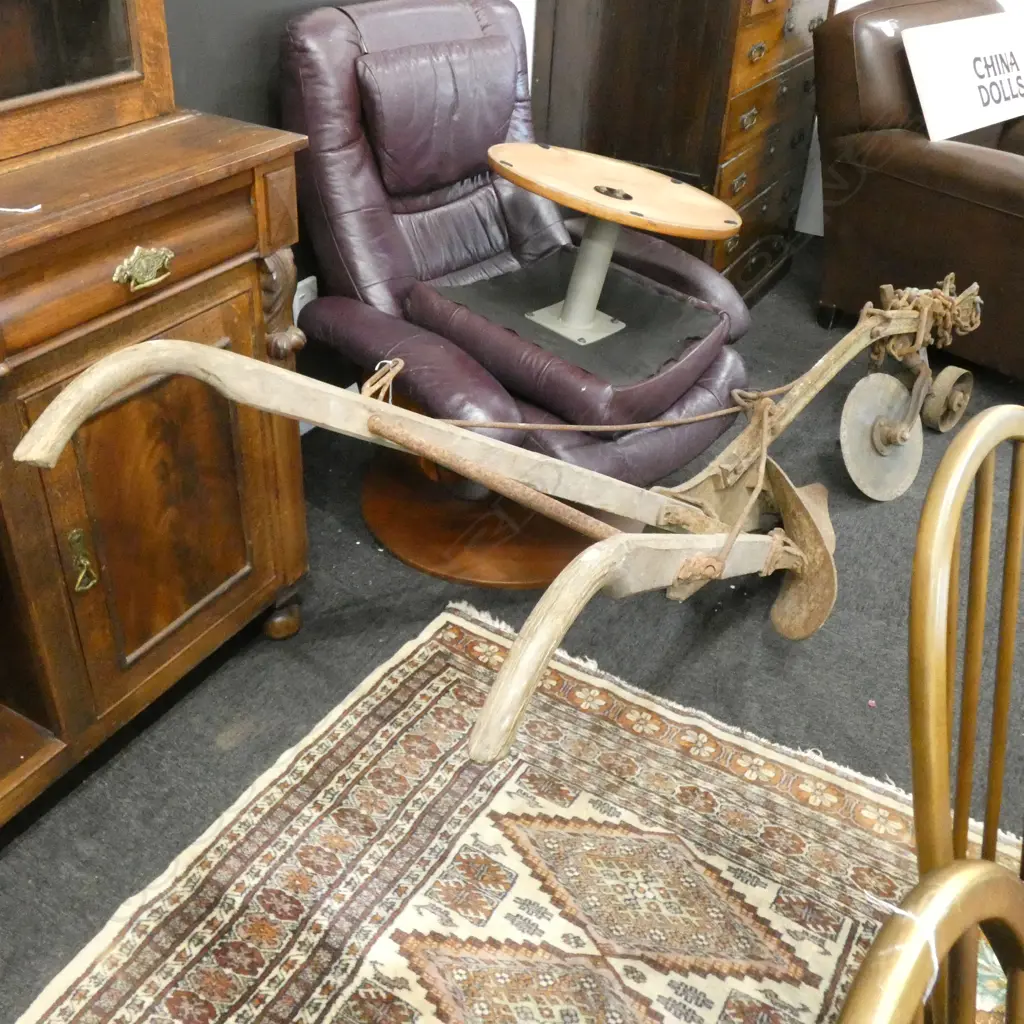 VINTAGE PLOW L. 2.4M Image 1++