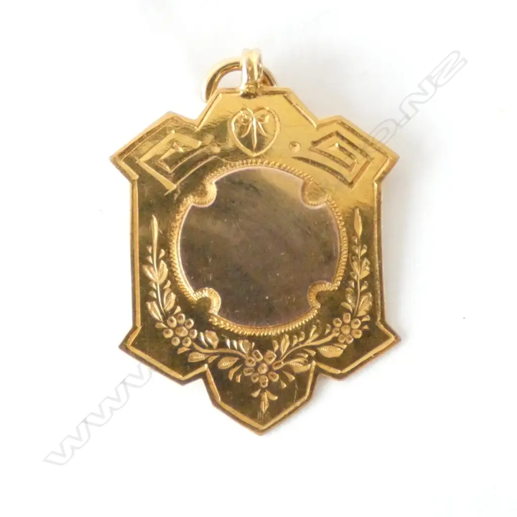 9CT GOLD MEDALLION 4.13GMS Image 1++