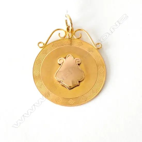 9CT GOLD MEDALLION 4.4GMS