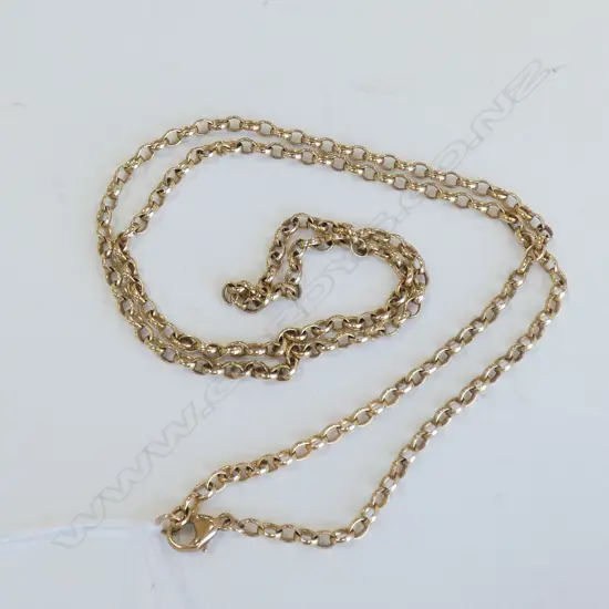 9CT GOLD CHAIN 15.11gm