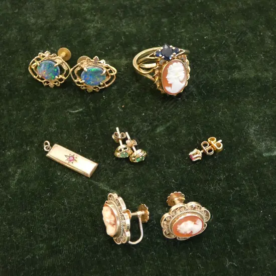GOLD, GOLD PLATED RINGS & FINDINGS