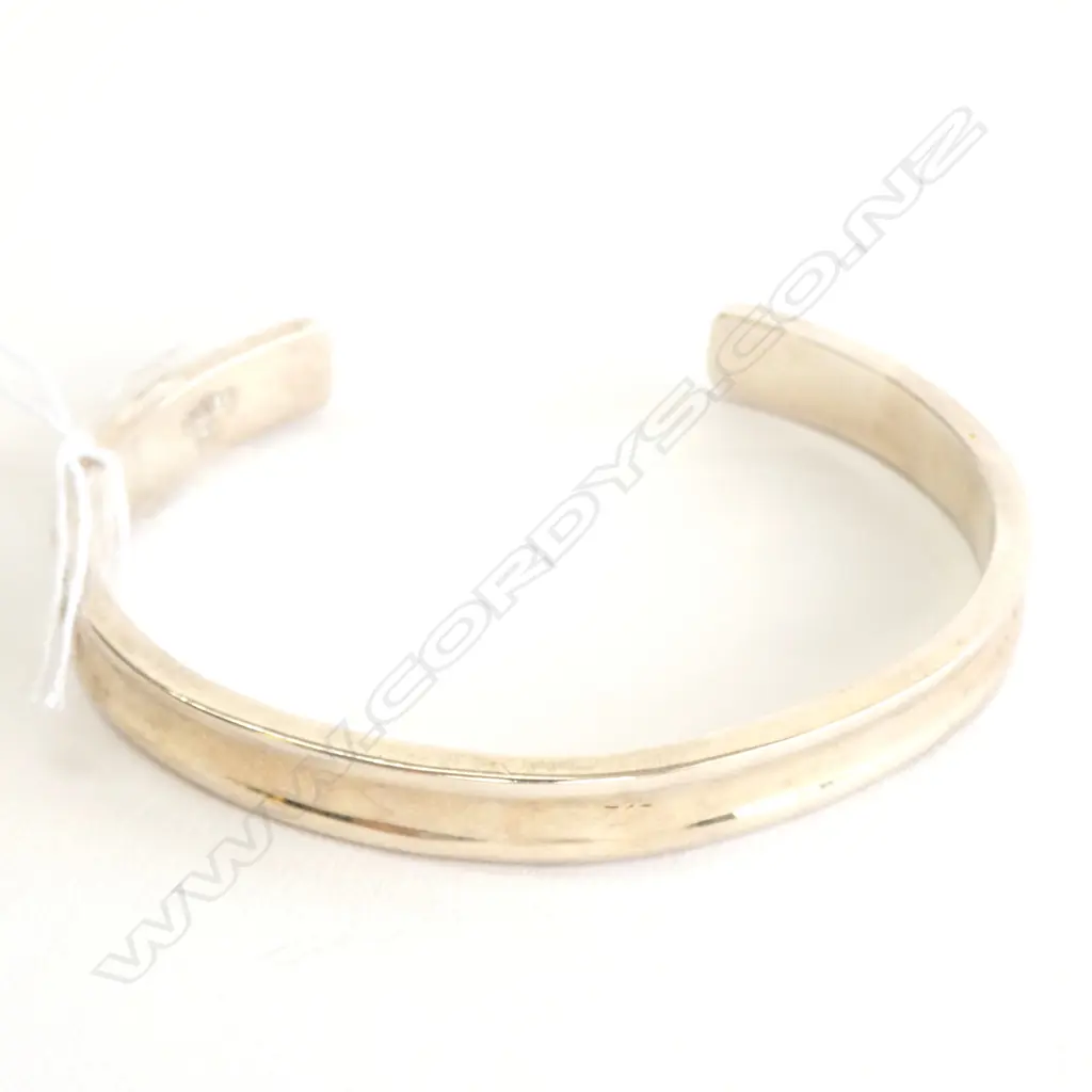 MODERN SILVER HEAVY CUFF 26GM Image 1++