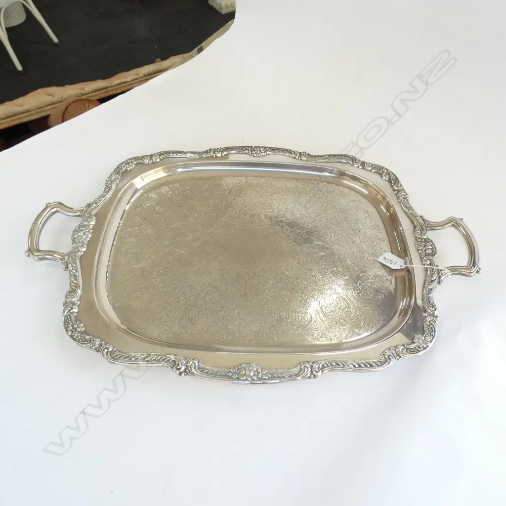 LARGE EPNS PRESENTATION TRAY W. 620MM Image 1++