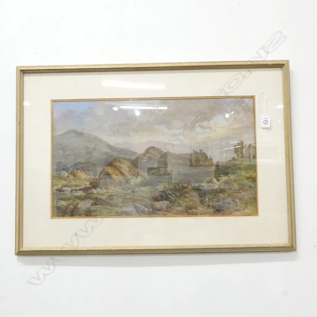 James FERRIER (act.1840-1883) Highland Bothy Image 1++