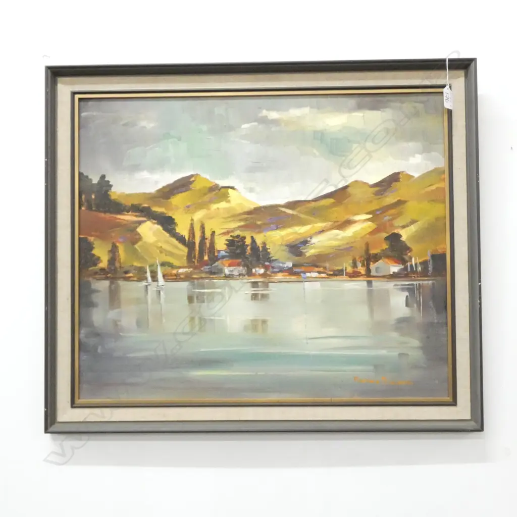FLORENCE LUXFORD OIL PARENGATHI BAY L.ROTORUA Image 1++