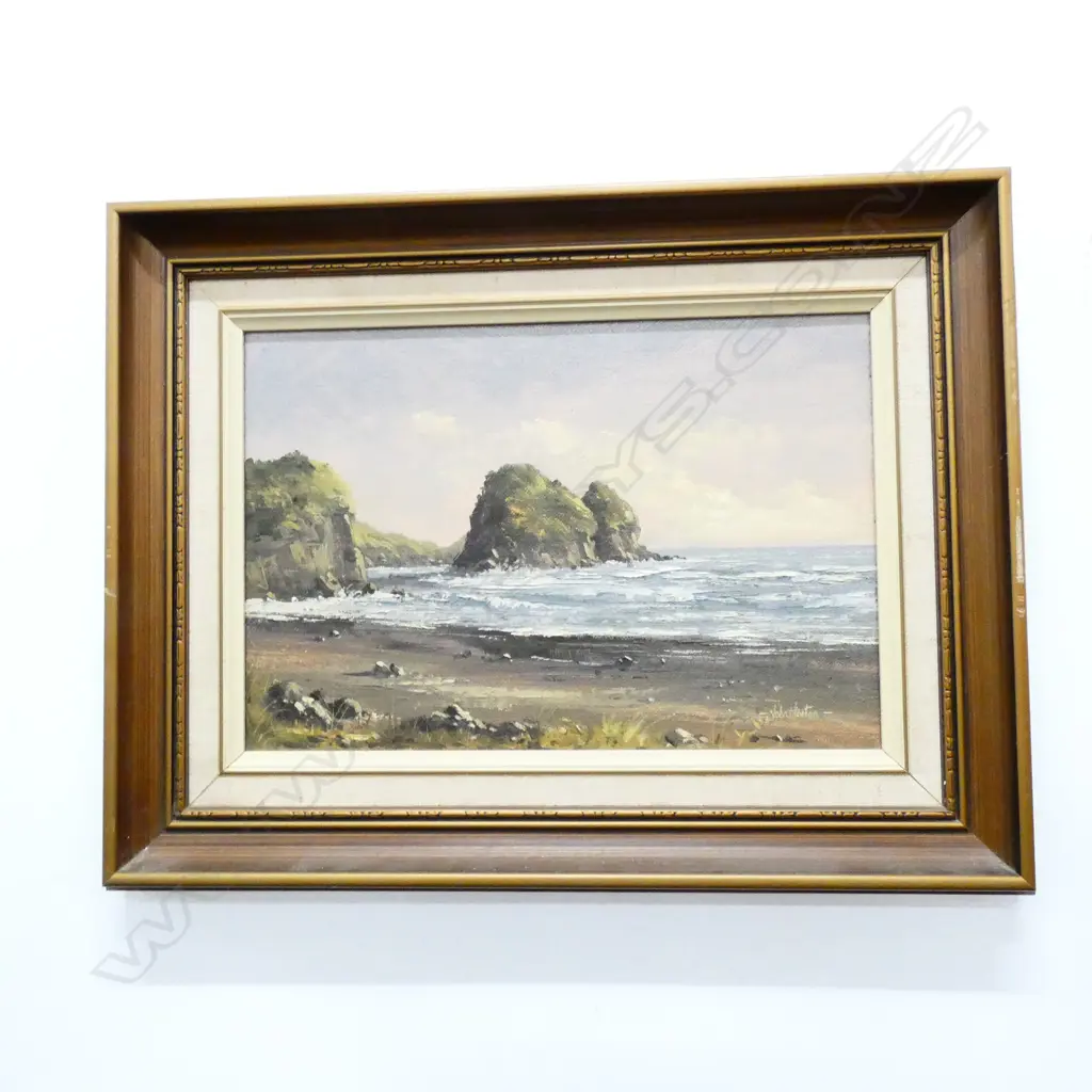 JOHN HORTON 'PIHA' OIL ON CANVAS 450 X 350MM Image 1++