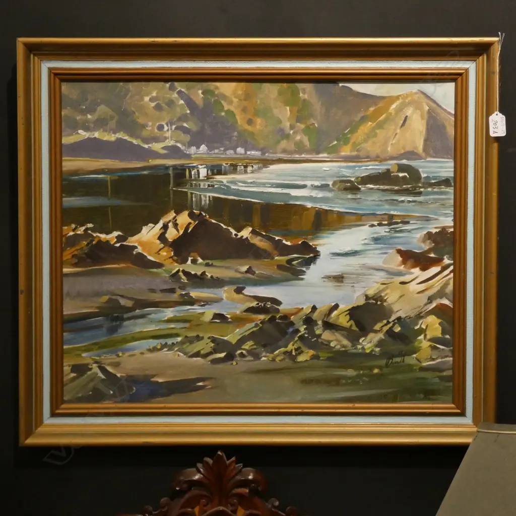 BETTY BEADLE OIL LANDSCAPE 730 MM Image 1++