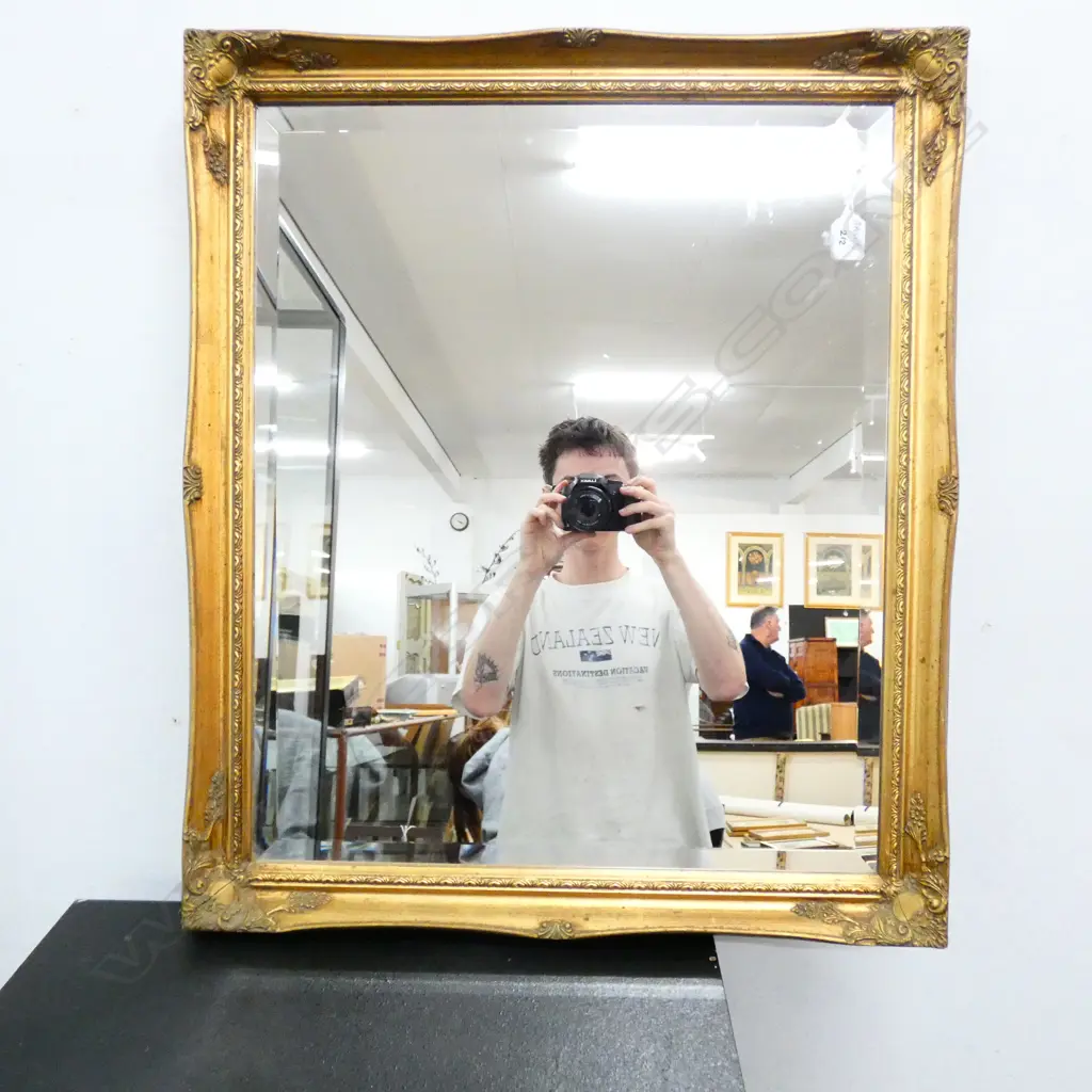 GILT FRAMED MIRROR H 720 MM Image 1++