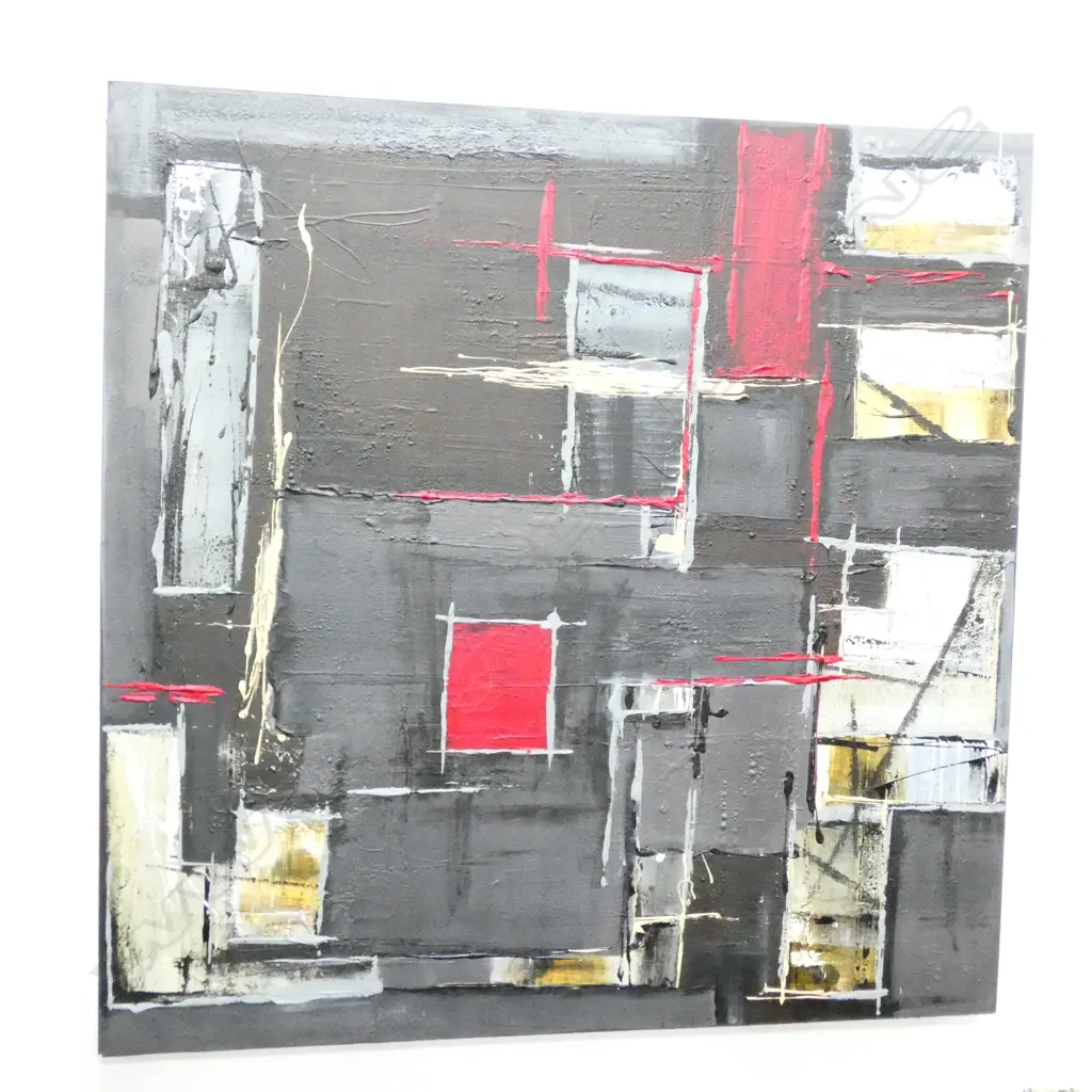 J PERCY ? ABSTACT 2011 PAINTING ON CANVAS... Image 1++