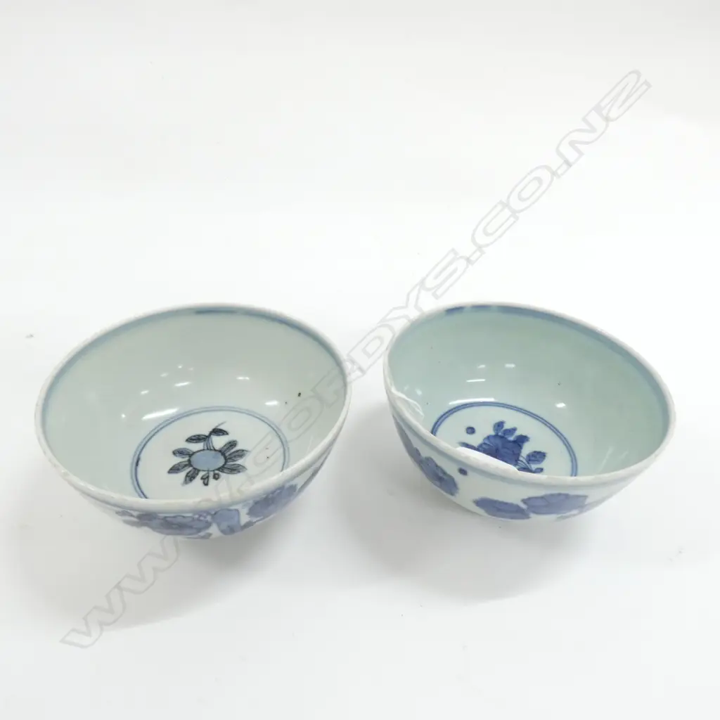 PR CHINESE B/W BOWLS 120MM DIA Image 1++