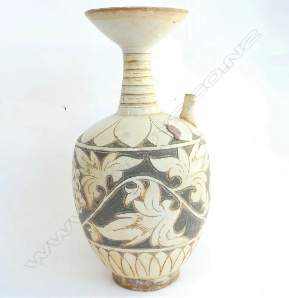 INCESED DECORATED KENDI DRINKING VESSEL H. 390MM Image 1++