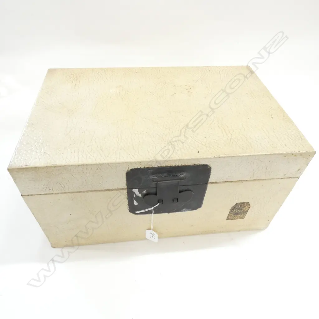 WHITE ORIENTAL BOX W. 420MM Image 1++