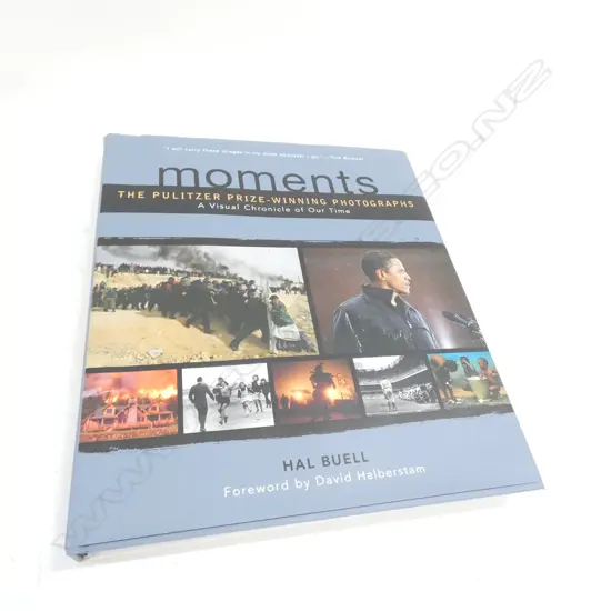 1 VOL MOMENTS BY HAL BUEL PULITZER PRICE PHOTOGRAPHS