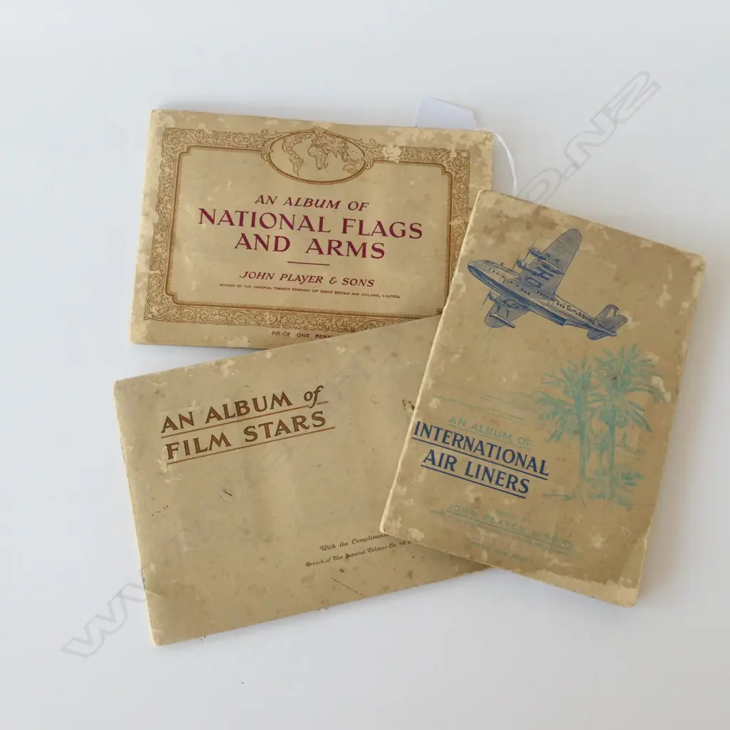 CIGARETTE CARDS, 3 BOOKS COMPLETE Image 1++