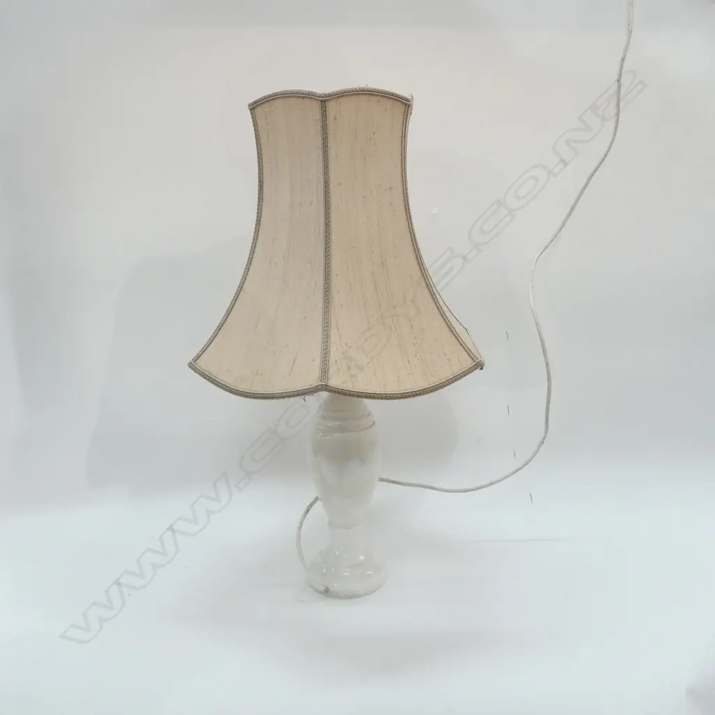 ALABASTER SIDE LAMP H 600 MM Image 1++